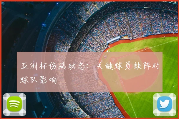 亚洲杯伤病动态:关键球员缺阵对球队影响
