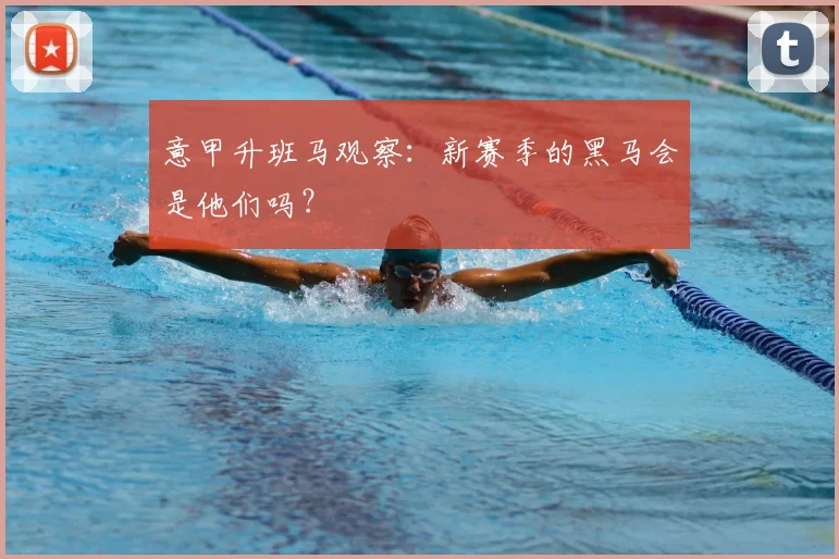 意甲升班马观察:新赛季的黑马会是他们吗?